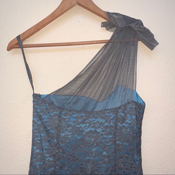 Plenty Frock Tracy Reese Grey Lace Dress - Picture 9 of 10